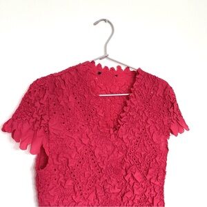 Pink Petal Hem Top